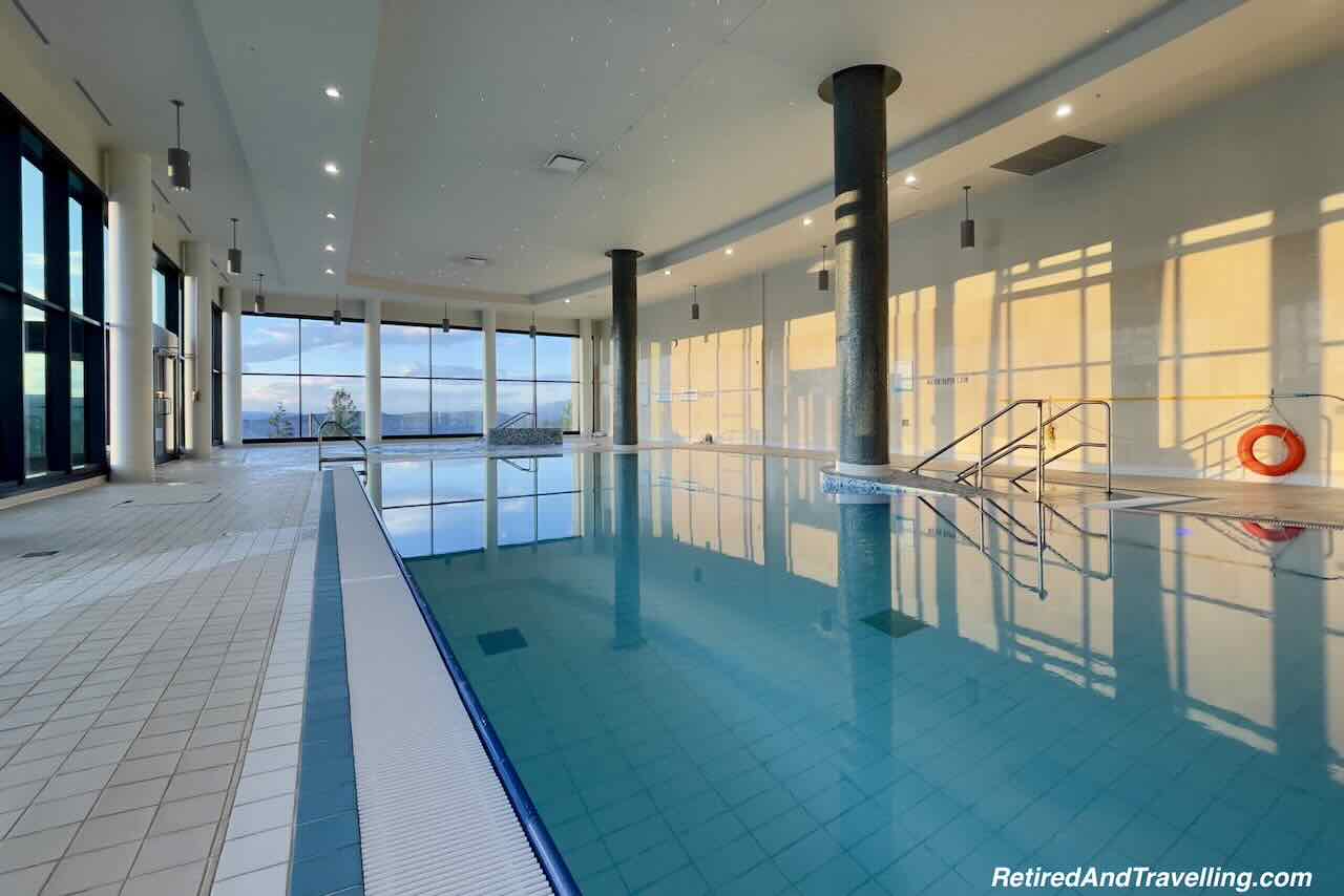 Indoor Pool - Relaxing Stay At Sparkling Hill Resort in BC Kelowna British Columbia 