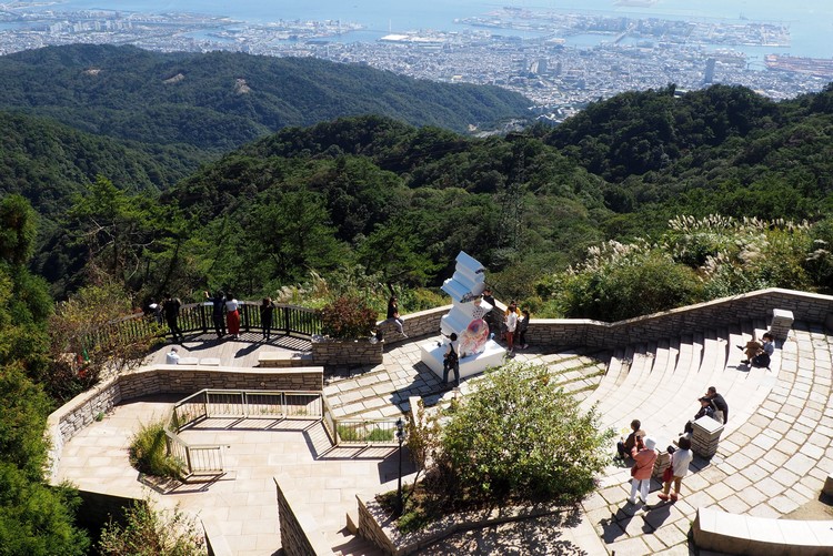 Observation platform at Mount Rokko, Things to do in Kobe for tourists