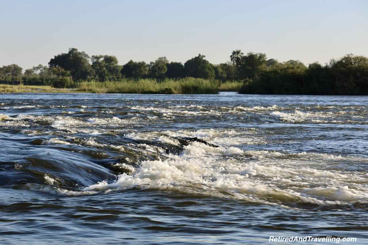 Rapids on Zambezi River