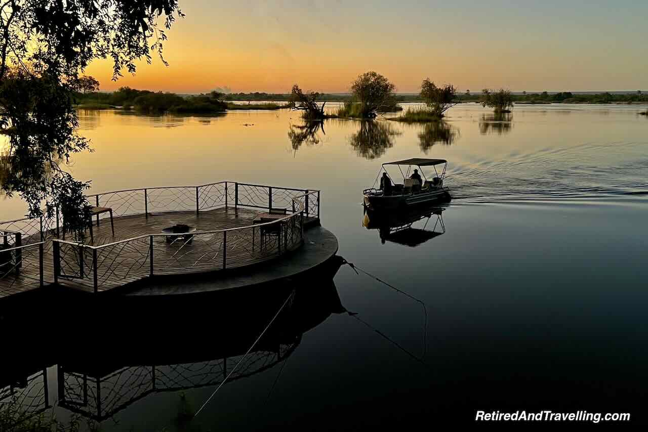 Sunrise on Zambezi River - Safari Lodge Stay In Zambia At Thorntree River Lodge