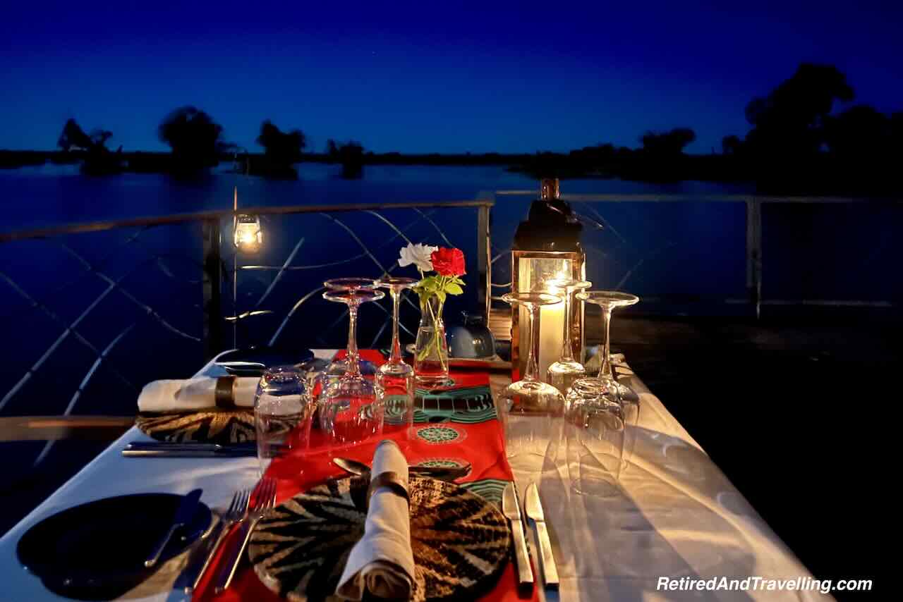 Dinner - Safari Lodge Stay In Zambia At Thorntree River Lodge