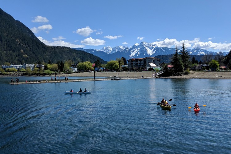 Harrison Lake British Columbia Canada