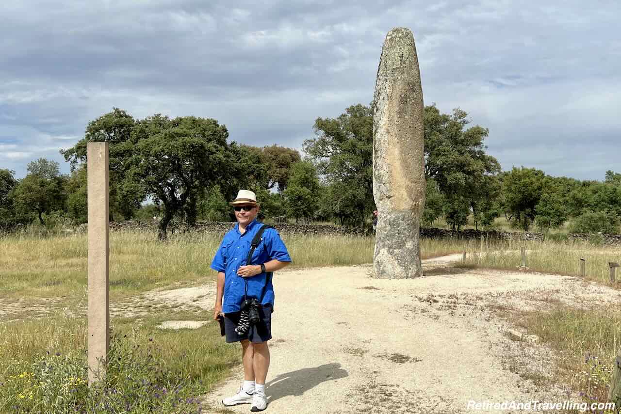 Menhir de Meada - Marvao for sunset in Alentejo Portugal