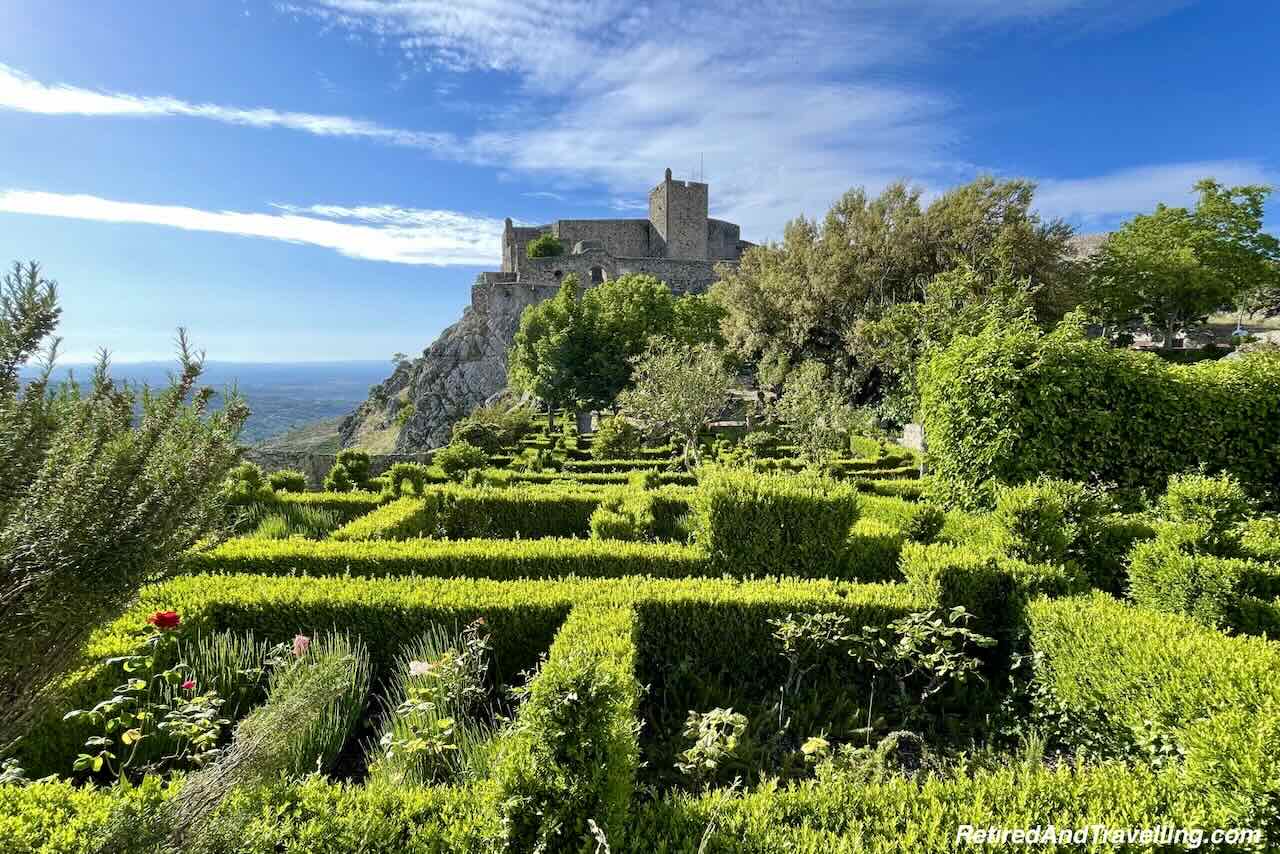 Marvao Castle Gardens - Marvao for sunset in Alentejo Portugal