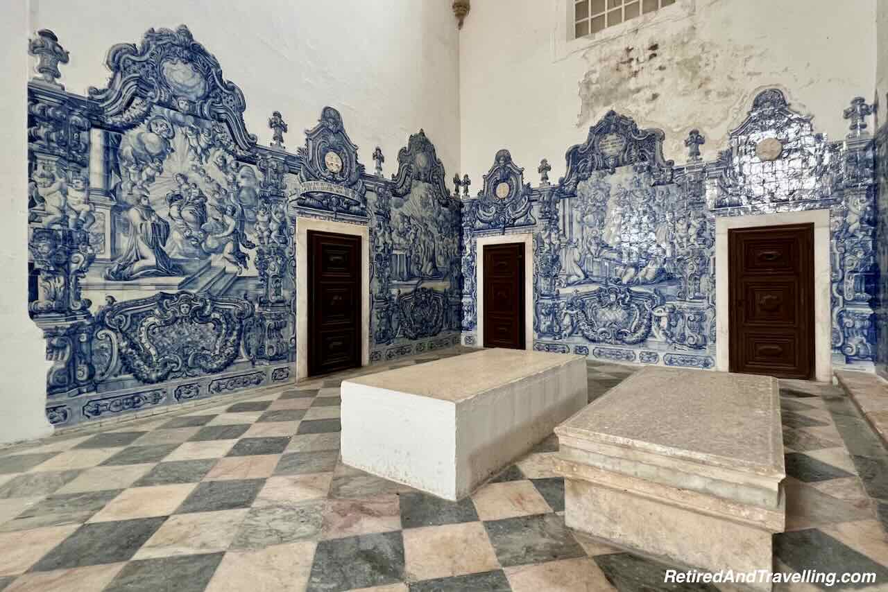 Portelegre GDR Monastery of St Bernardo Tiles - Marvao for sunset in Alentejo Portugal