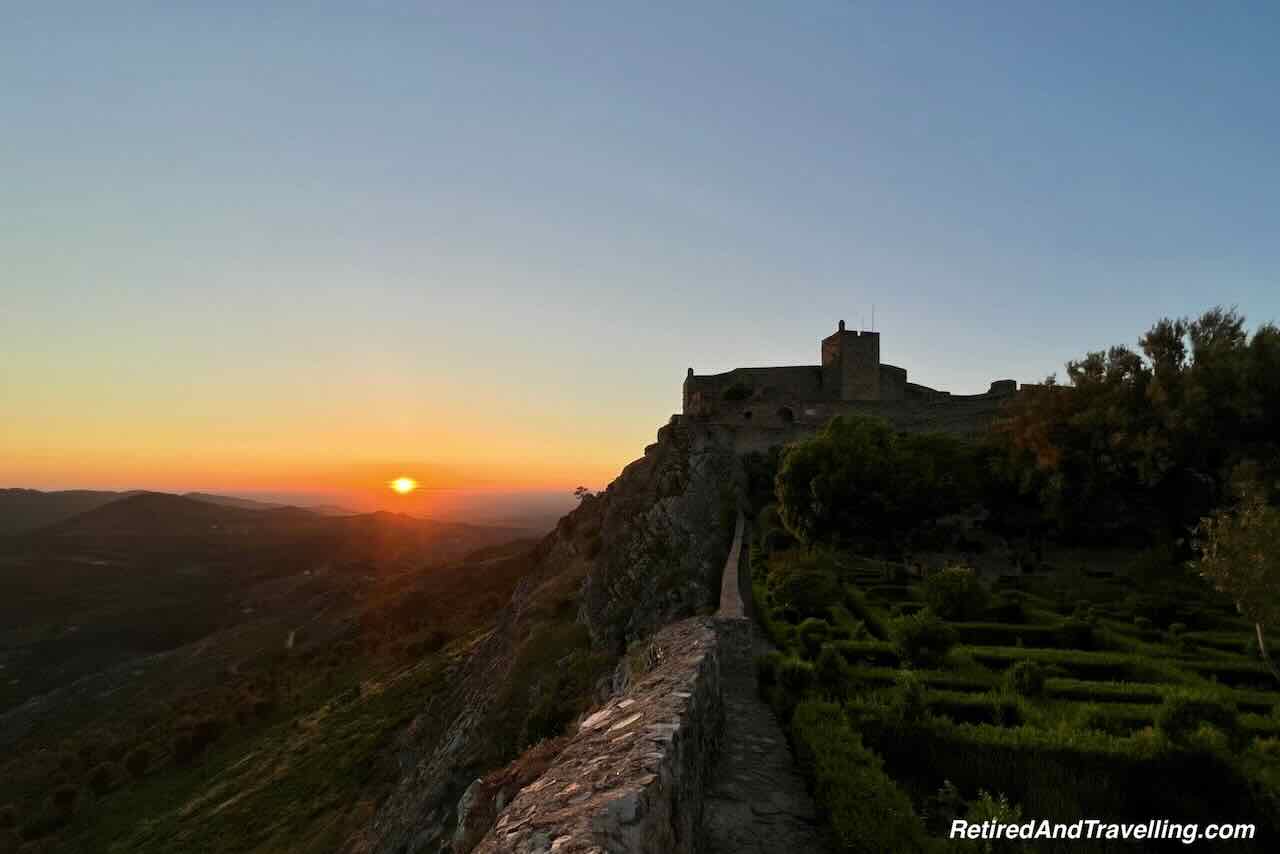 Marvao Castle Sunset View - Marvao for sunset in Alentejo Portugal