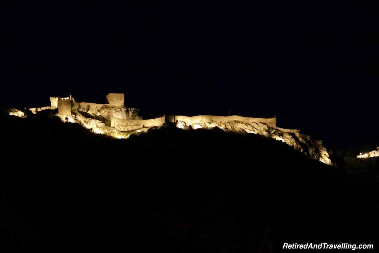 Marvao Castle After Dark - Marvao for sunset in Alentejo Portugal