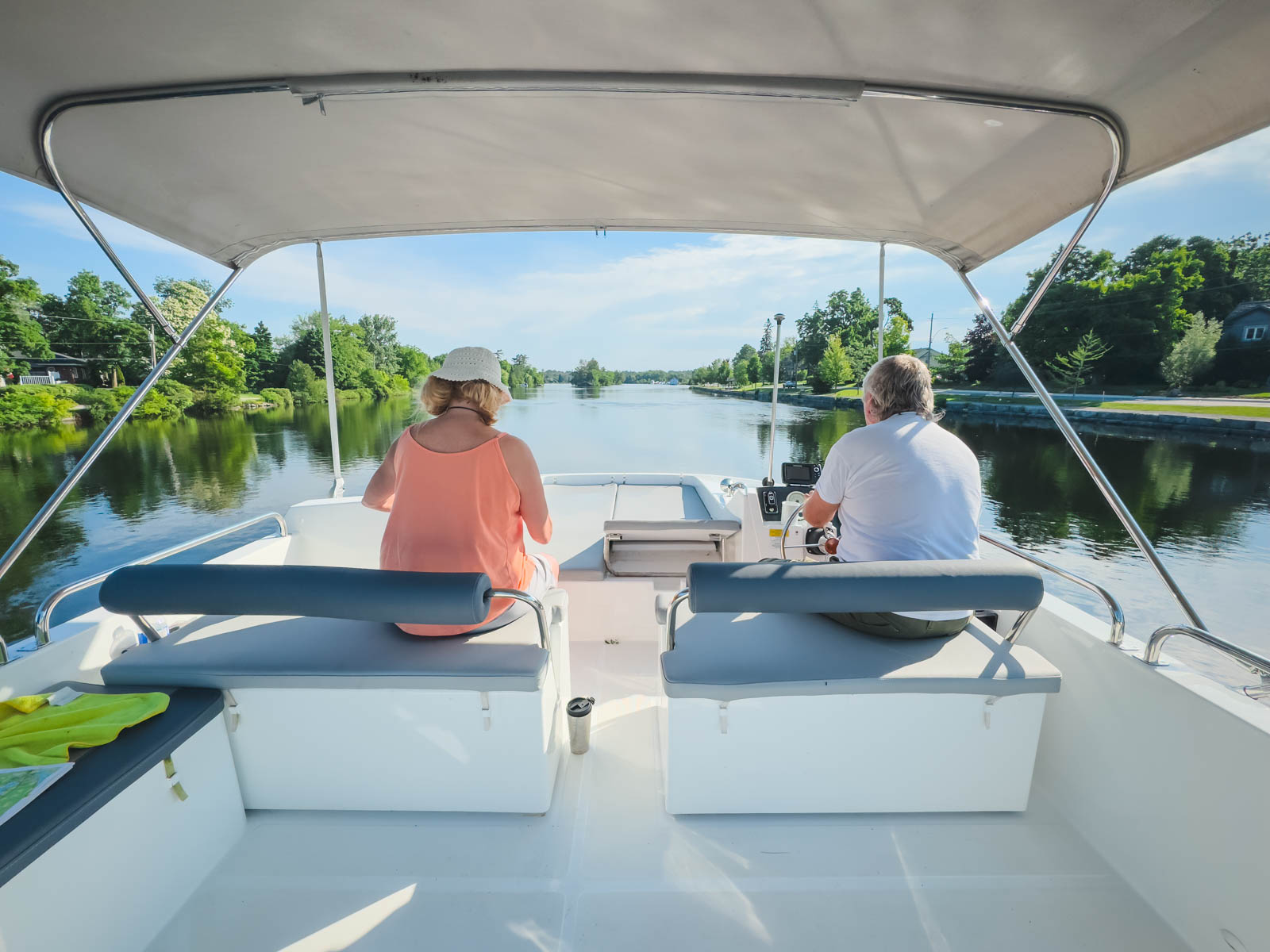 Trent Severn Waterway Le Boat  Burleigh Falls to Lakfield