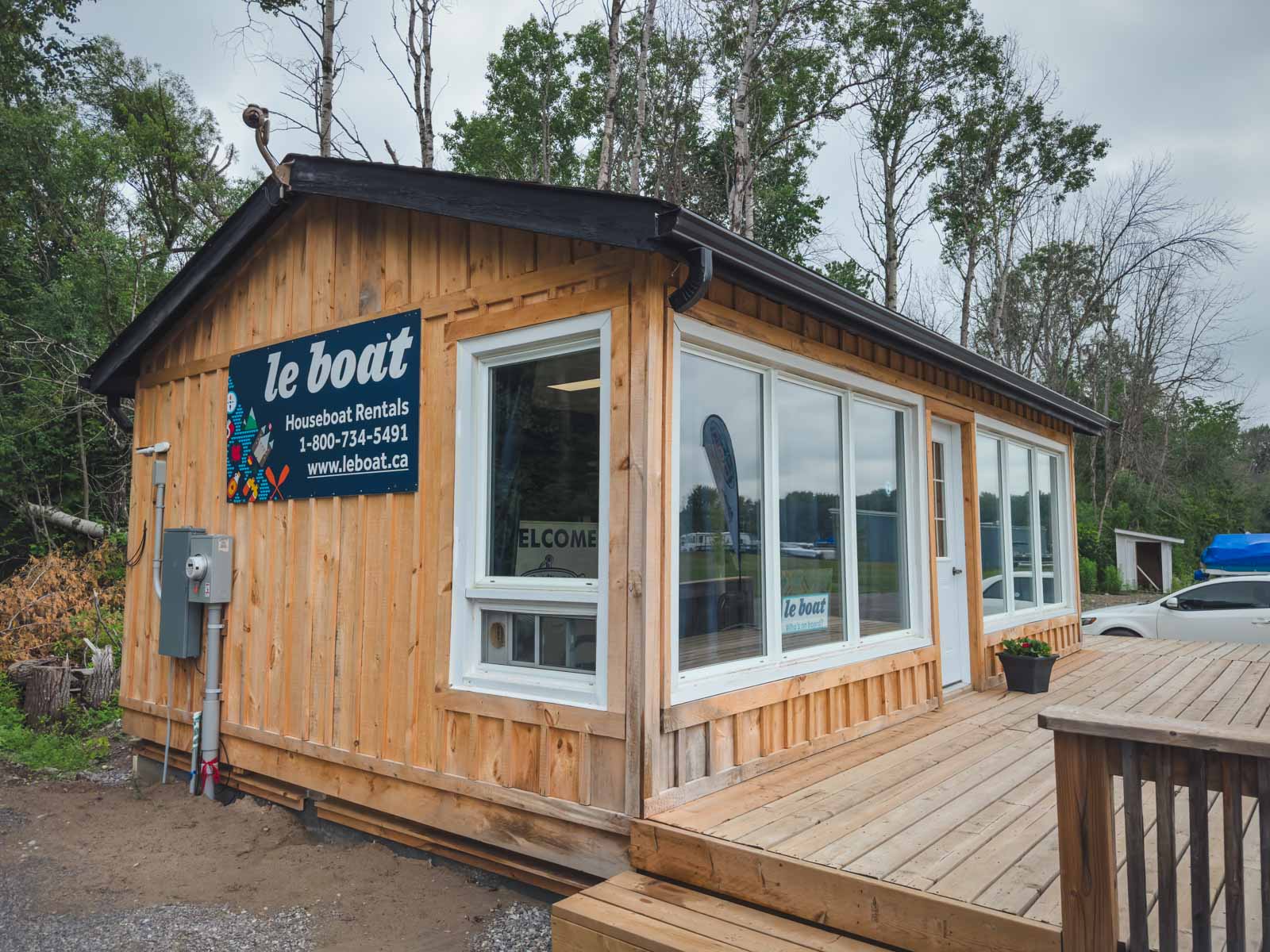 Trent Severn Waterway Le Boat headquarters Horshoe Bay