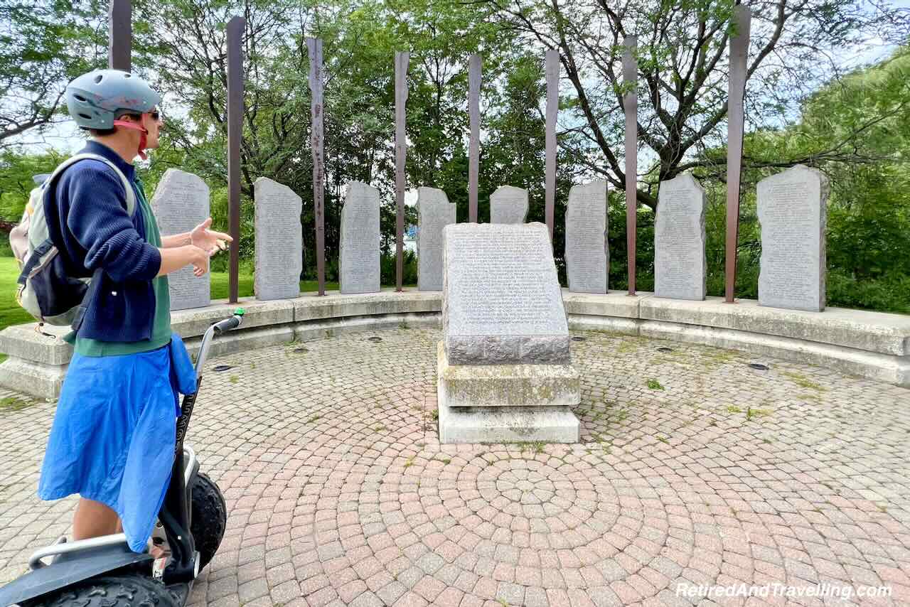 Heavy Eight Sculpture - Segway Tour In Port Dalhousie Ontario