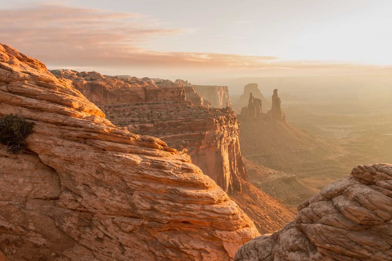 Moab, Utah at Canyonlands in September