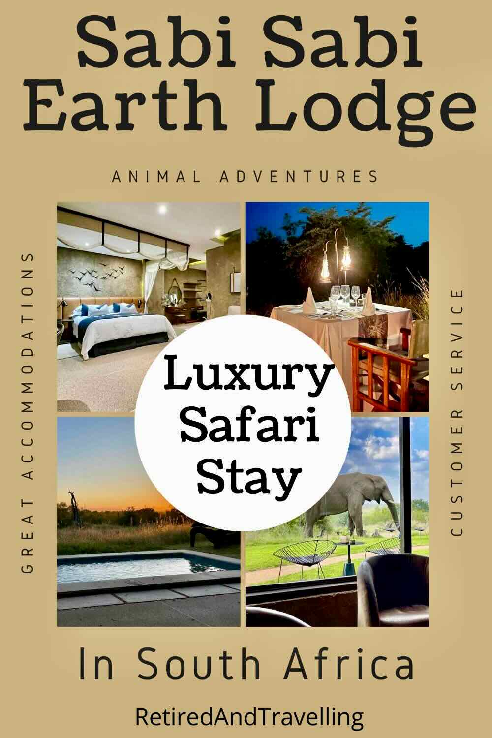 Luxury Safari Stay At Sabi Sabi Earth Lodge in South Africa