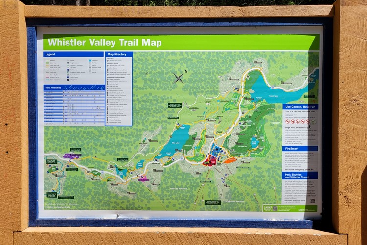 Photo of Whistler Valley Trail Map