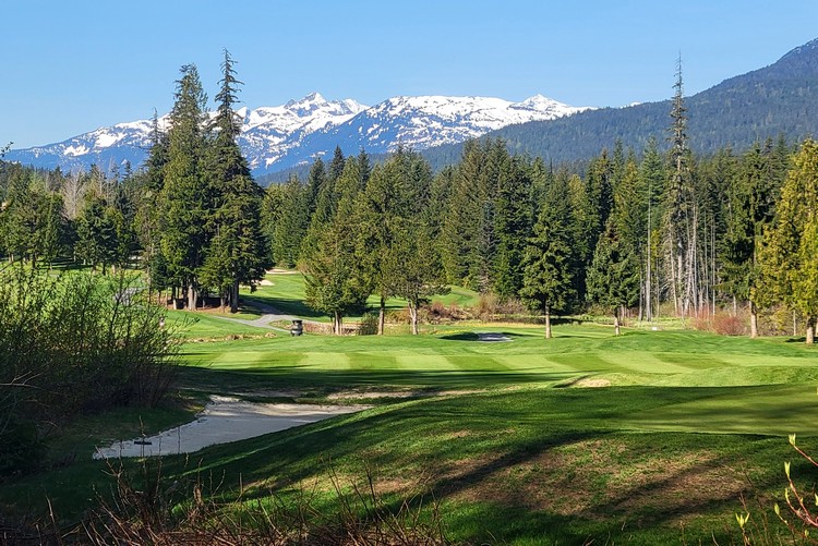 view of Fairmont Chateau Whistler Golf in Whistler Village