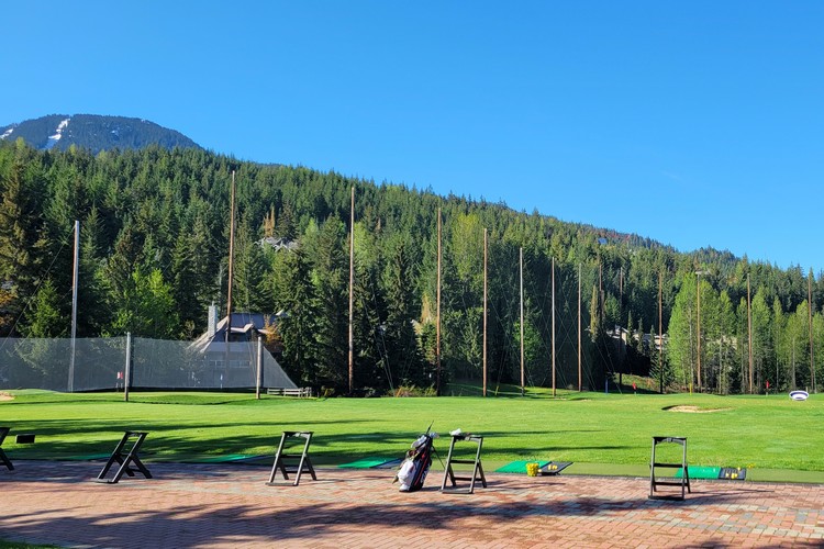 The Range at the Whistler Golf Club in Whistler Village