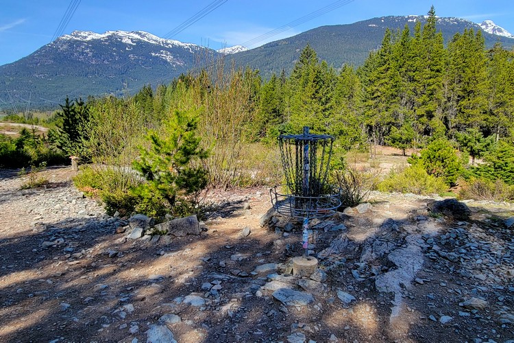 Whistler disc golf course