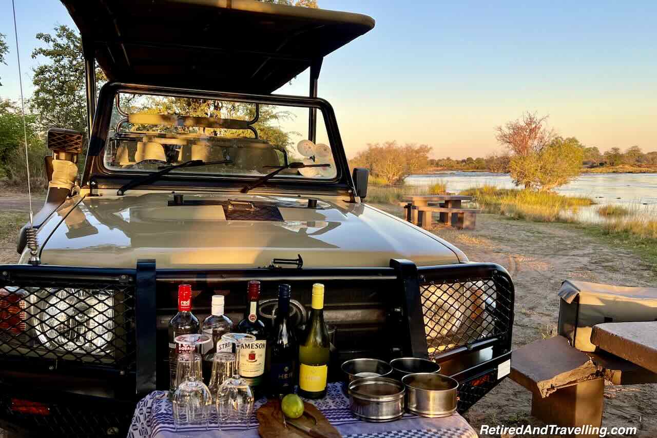 Sundowner - Wildlife Adventures In Zambia at Thorntree River Lodge